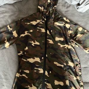 Camo Windbreaker